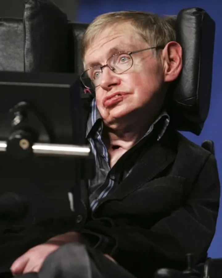 Portrait of Stephen Hawking