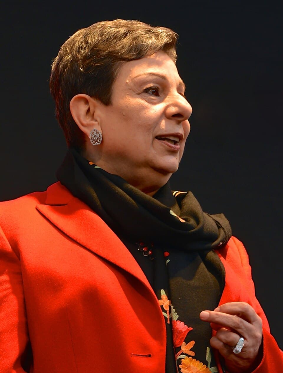 Portrait of Hanan Ashrawi
