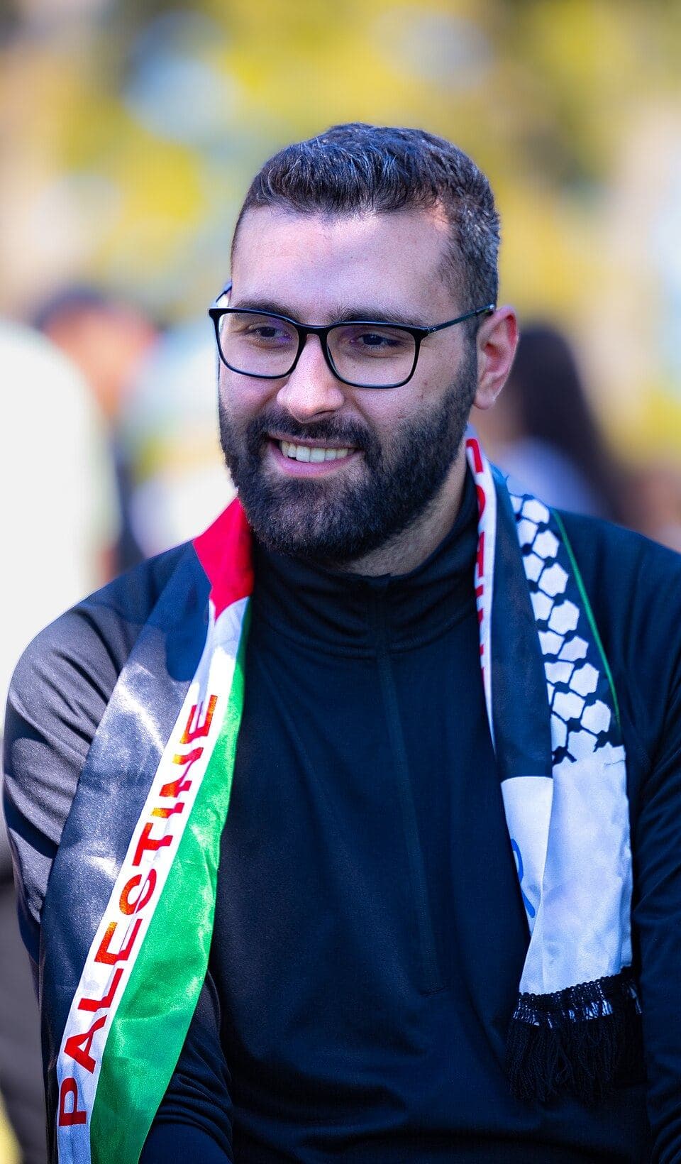 Portrait of Motaz Hilal Azaiza